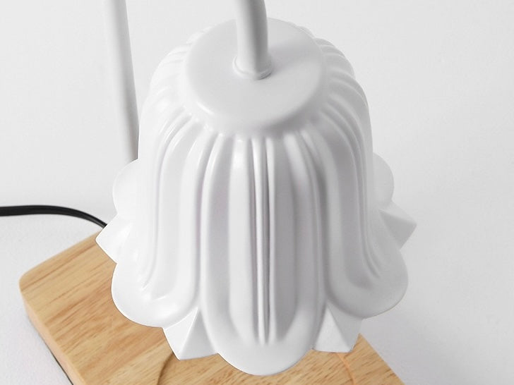 蠟燭加熱器 |帶大理石板的讀者金燈