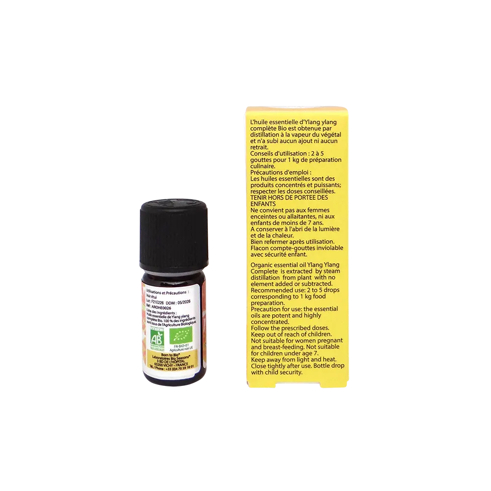 BORN to Bio | Organic Complete Ylang Ylang Essential Oil