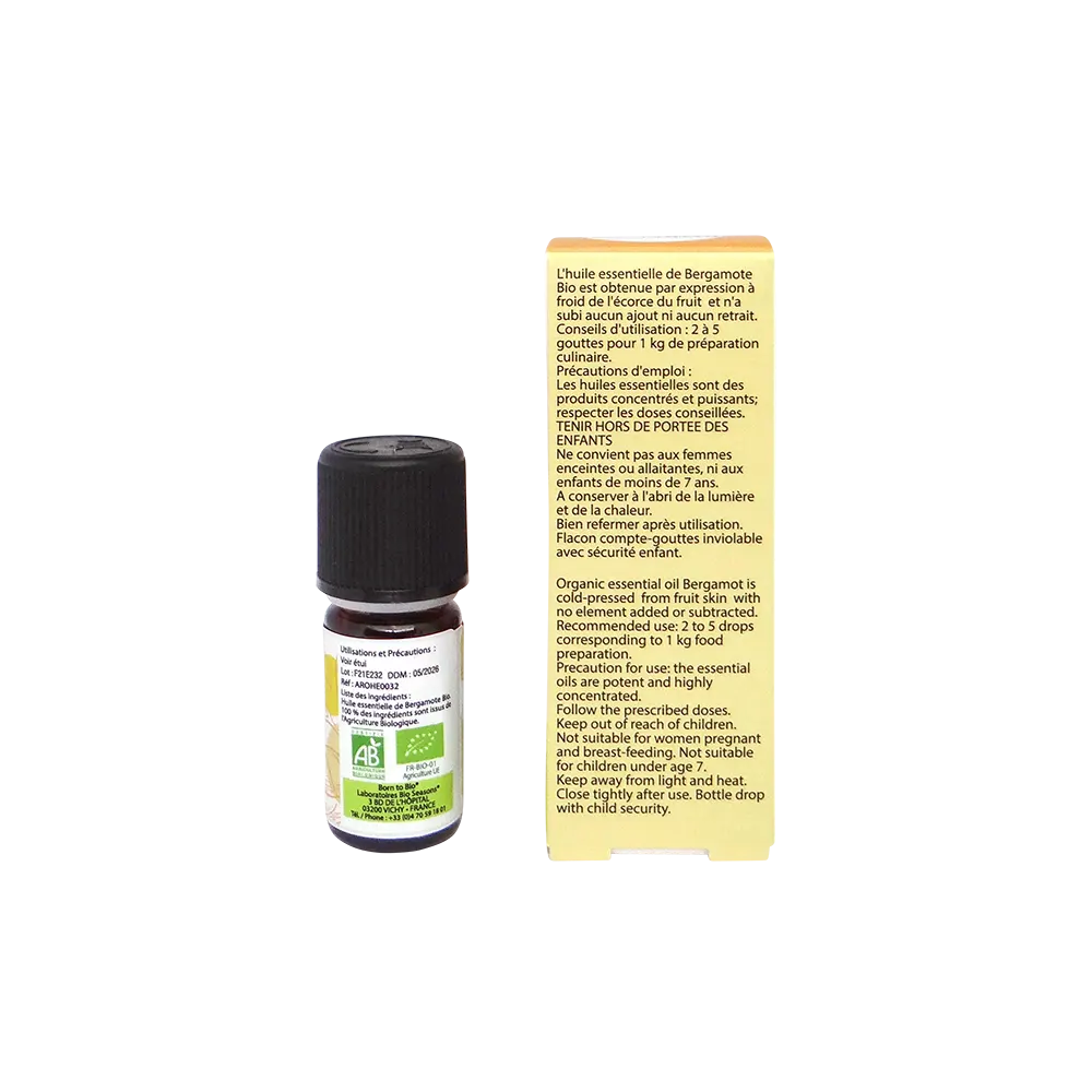 BORN to Bio | Organic Bergamot Essential Oil